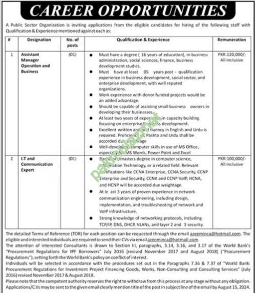 Public service Organization Jobs