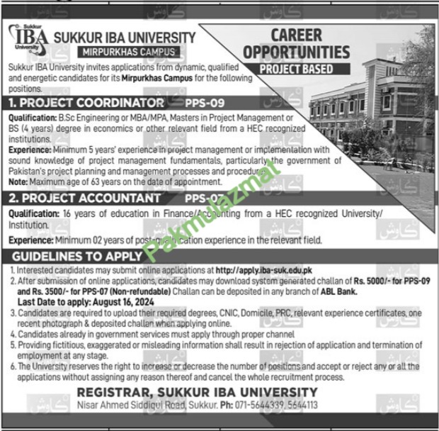 Sukkur IBA University Education